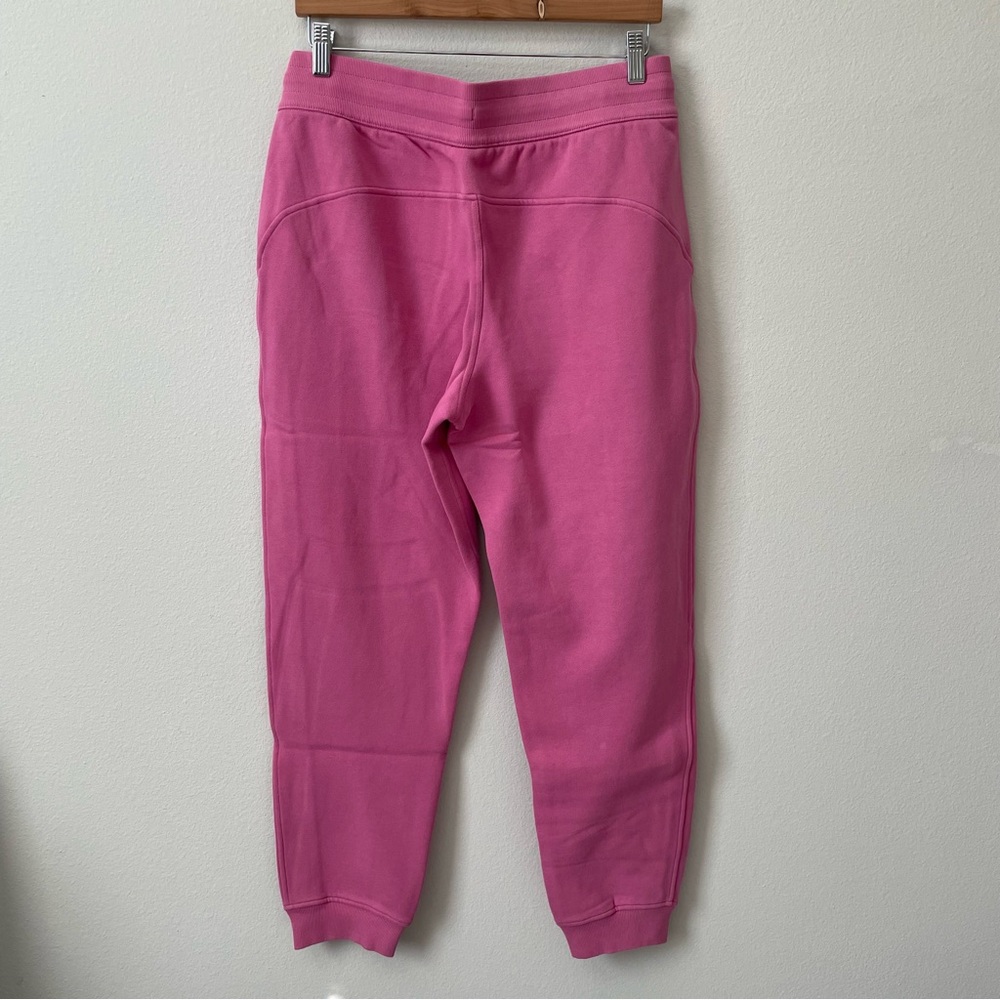 NWT Lululemon Scuba High-Rise French Terry Jogger Pink Blossom Size 10 - Picture 3 of 10